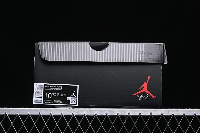 All categories Air Jordan Jordan series basketball shoes Air Jordan 4 GX foreign trade version Air Jordan 4 Retro "Lase" AJ4 Joe 4 black gray blue color FV5029-003